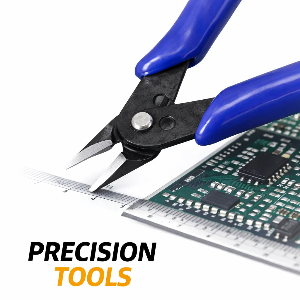 Precision Wire Cutter and Side Nippers for DIY Electronic Repairs - Durable Hand Tools for Hobby Craft Applications