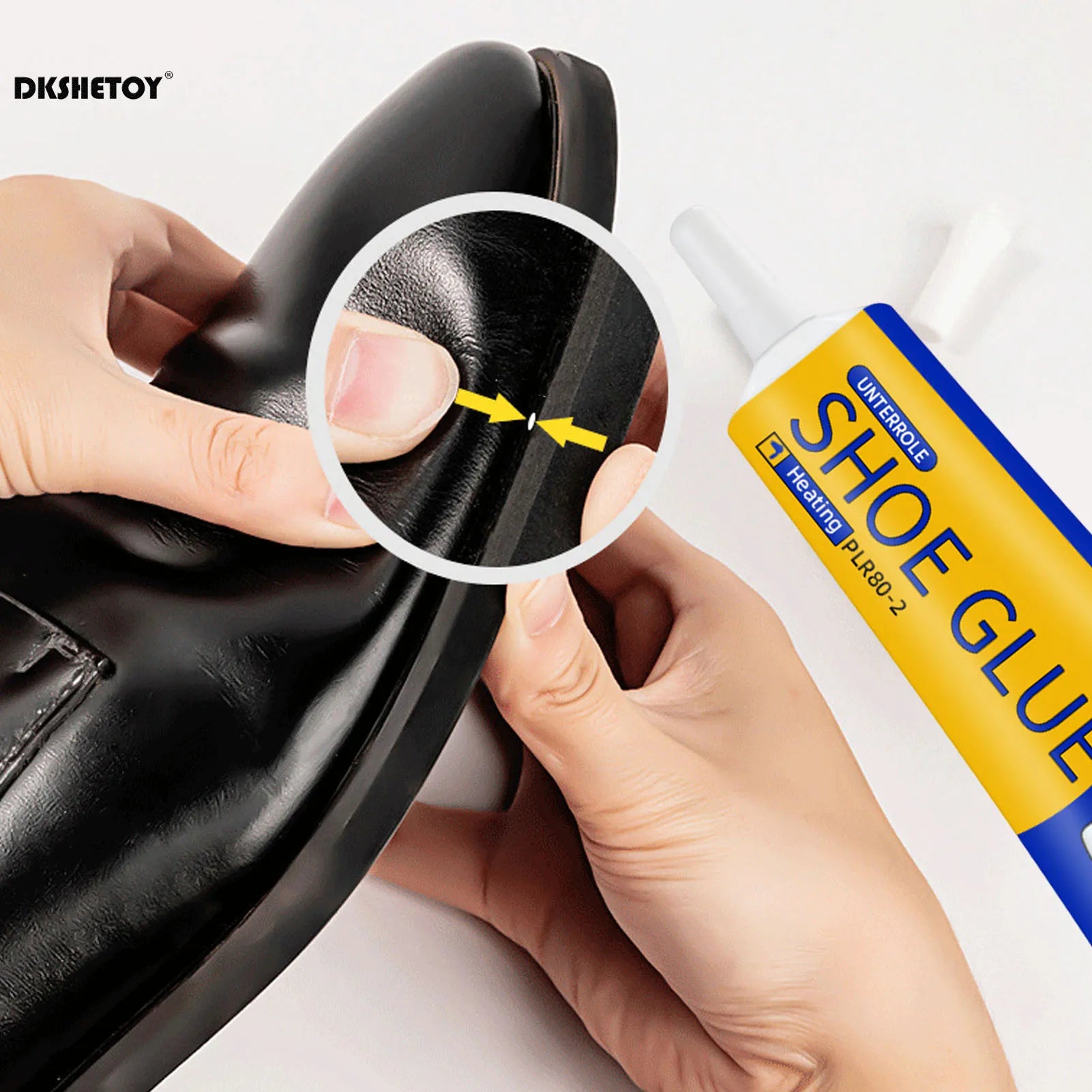 60ml High-Performance Waterproof Shoe Repair Adhesive for Sneakers and Leather Boots