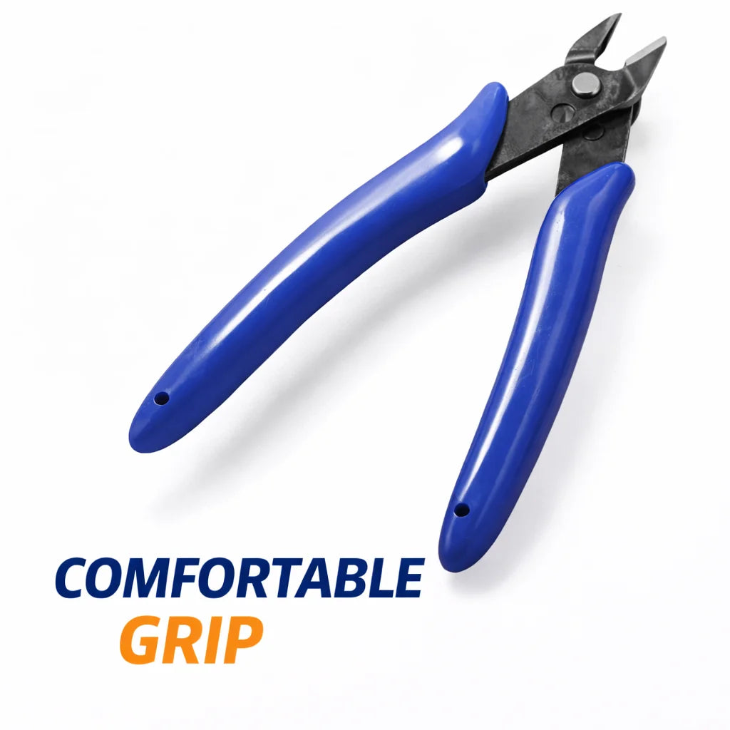 Precision Wire Cutter and Side Nippers for DIY Electronic Repairs - Durable Hand Tools for Hobby Craft Applications