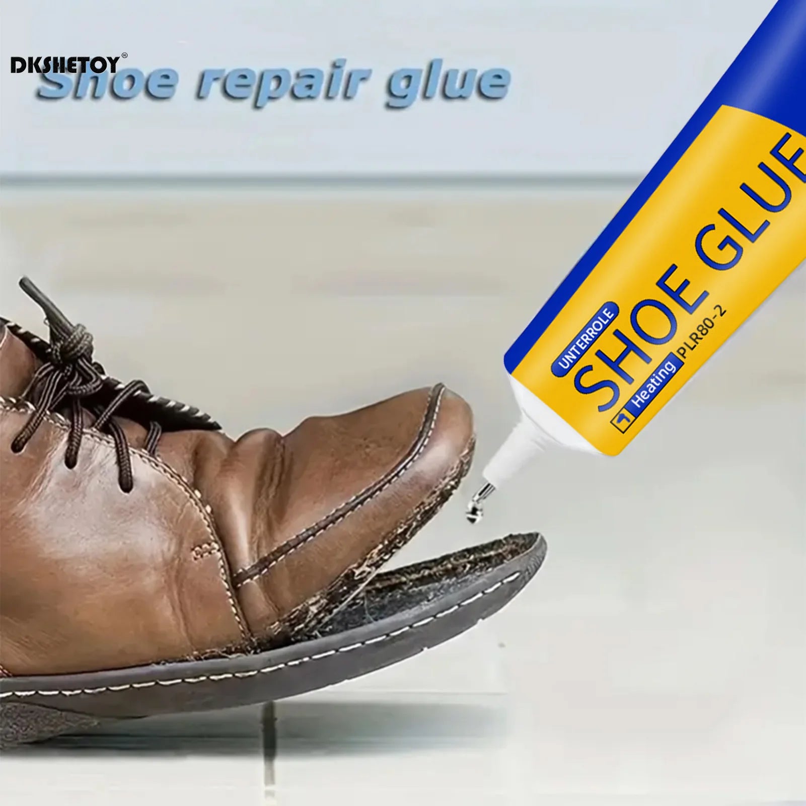 60ml High-Performance Waterproof Shoe Repair Adhesive for Sneakers and Leather Boots