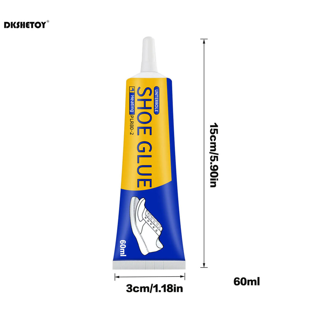 60ml High-Performance Waterproof Shoe Repair Adhesive for Sneakers and Leather Boots
