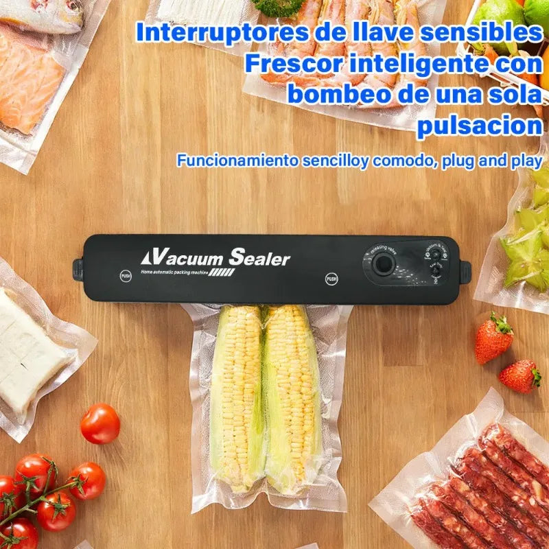 Mini Vacuum Sealer for Home Kitchen, Portable Food Saver Vacuum Packing Machine with Bags
